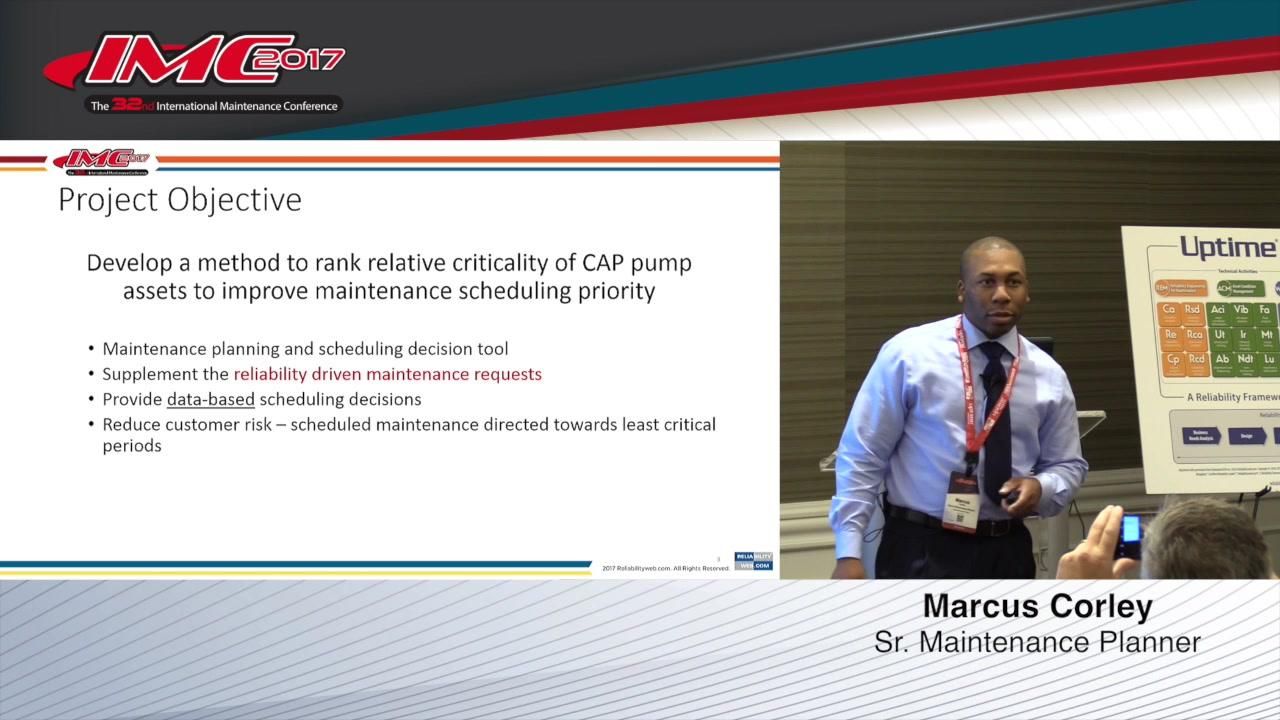 Developing an Asset Criticality Index to Aid Outage Scheduling Decisions and Manage Risk