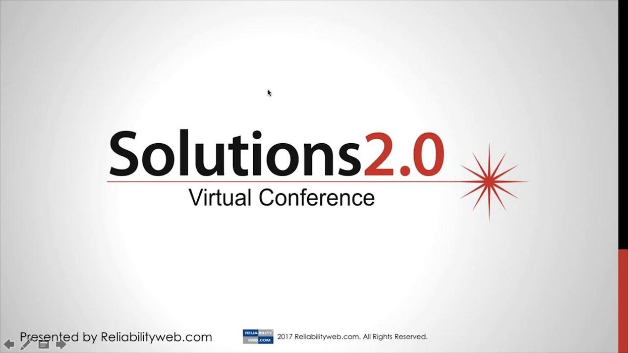 Solutions 2.0 Virtual Conference December 20, 2017