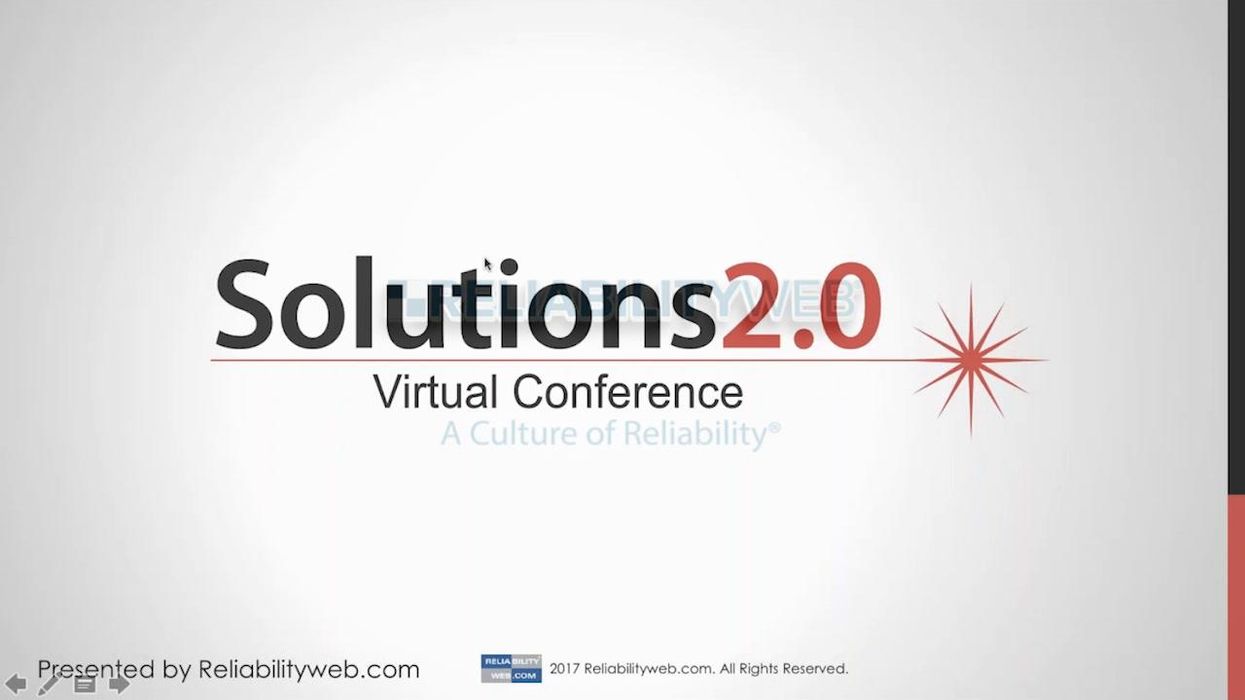 Solutions 2.0 Virtual Conference November 15, 2017