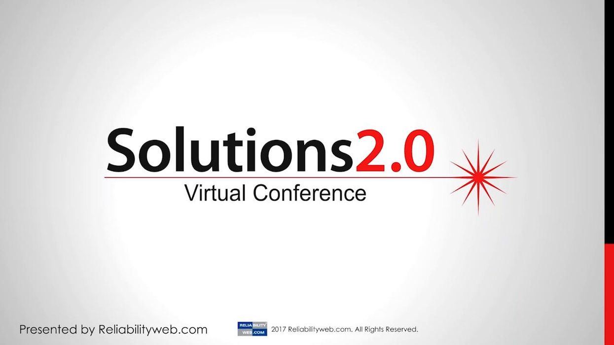 Solutions 2.0 Virtual Conference October 4, 2017