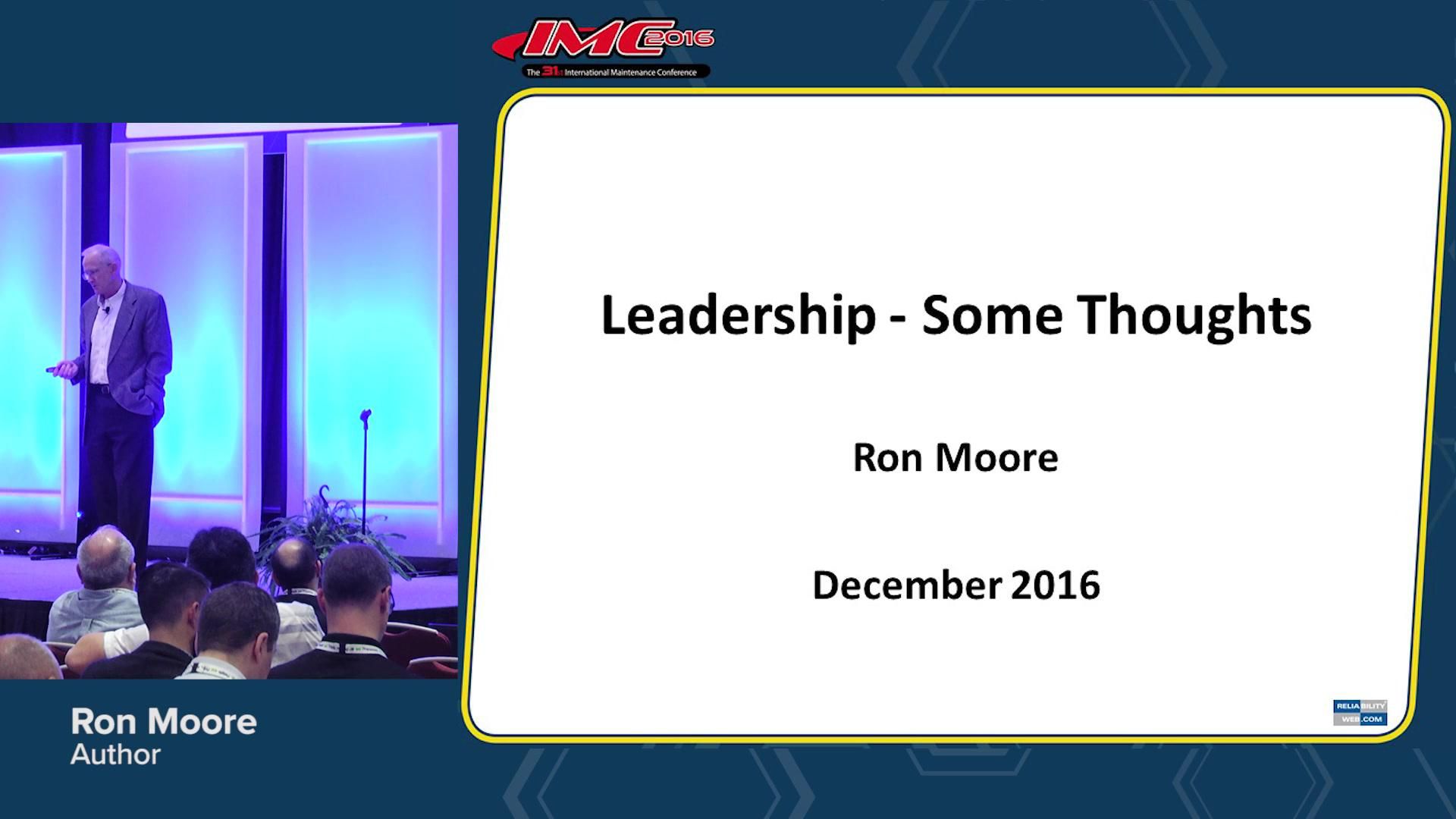 Leadership - What Is It? How Do We Use It for Operational Excellence?