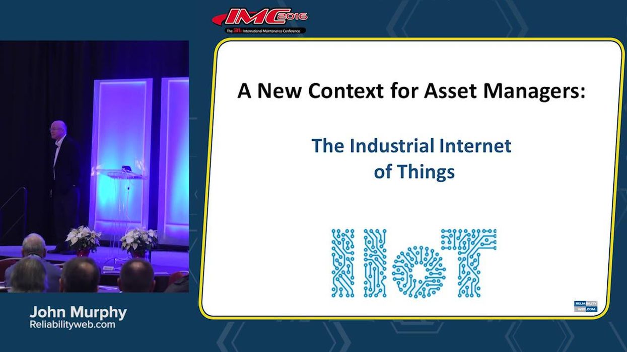 A New Context: The Industrial Internet of Things