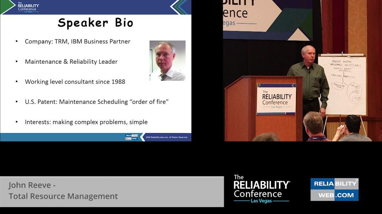 Without Failure Data All You Have is a Work Order Ticket System