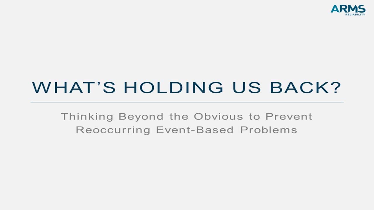 Thinking Beyond the Obvious to Prevent Recurrence