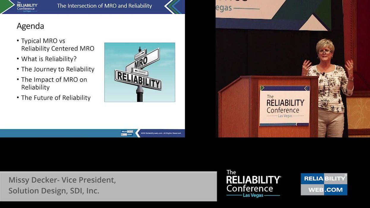 The Intersection of MRO & Reliability