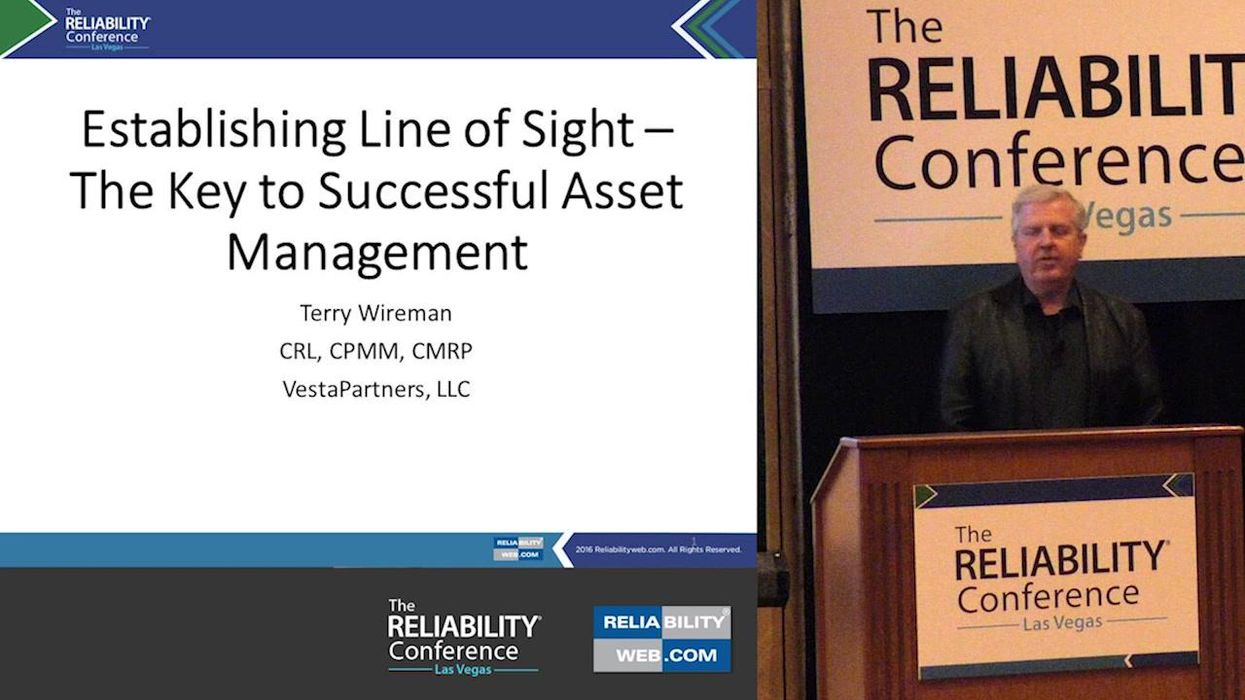Establishing Line of Sight - The Key to Successful Asset Management