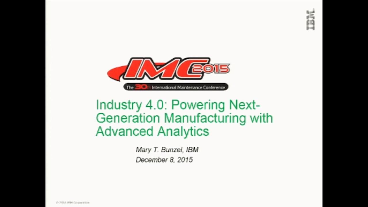 A Glimpse into the Future of the Industrial Internet of Things and Predictive Analytics