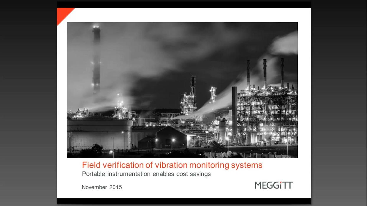 Field Verification of Vibration Monitoring