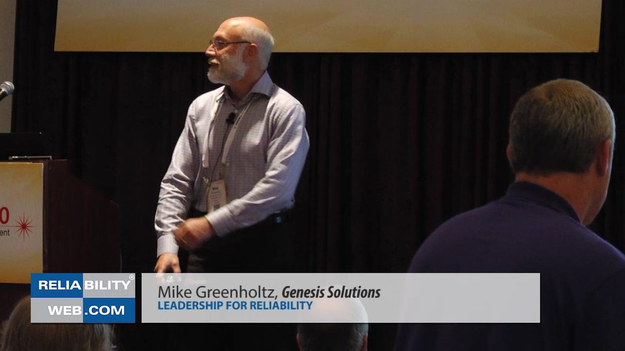 Solutions 2.0 2015 - Leadership for Reliability