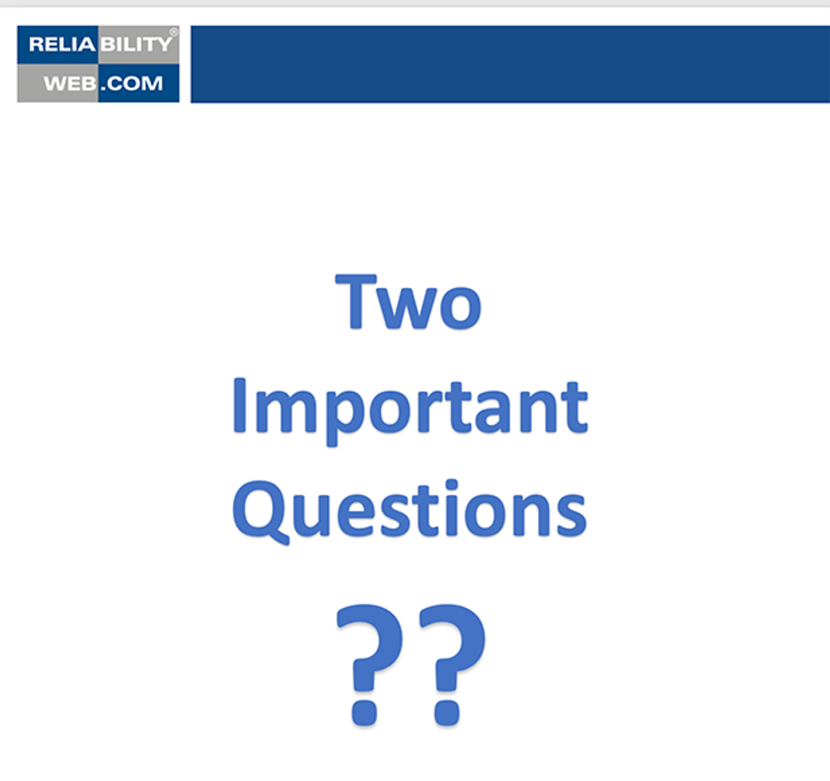 Two Important Question 