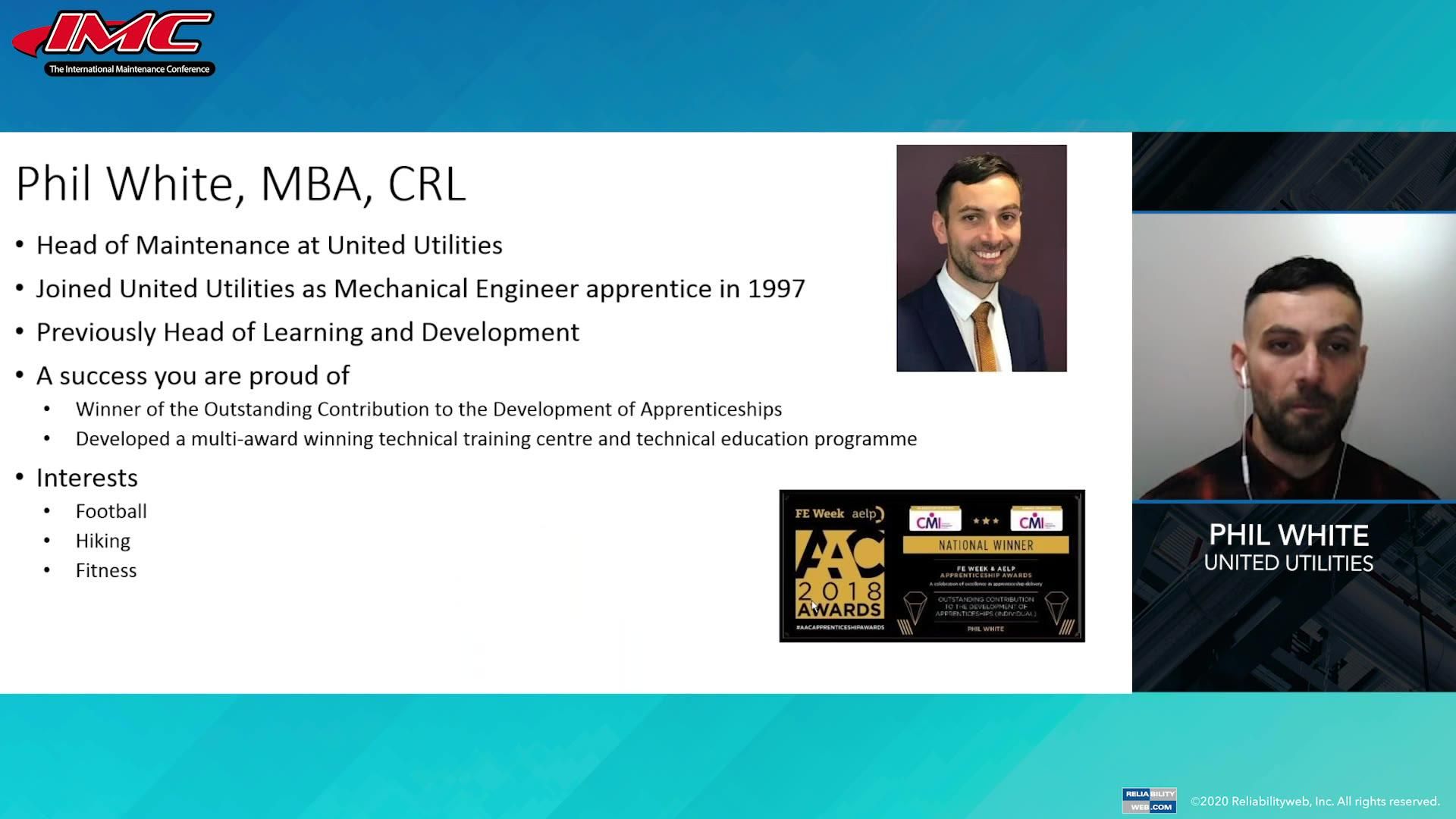 Driving Maintenance Excellence and Change: The United Utilities Case Study