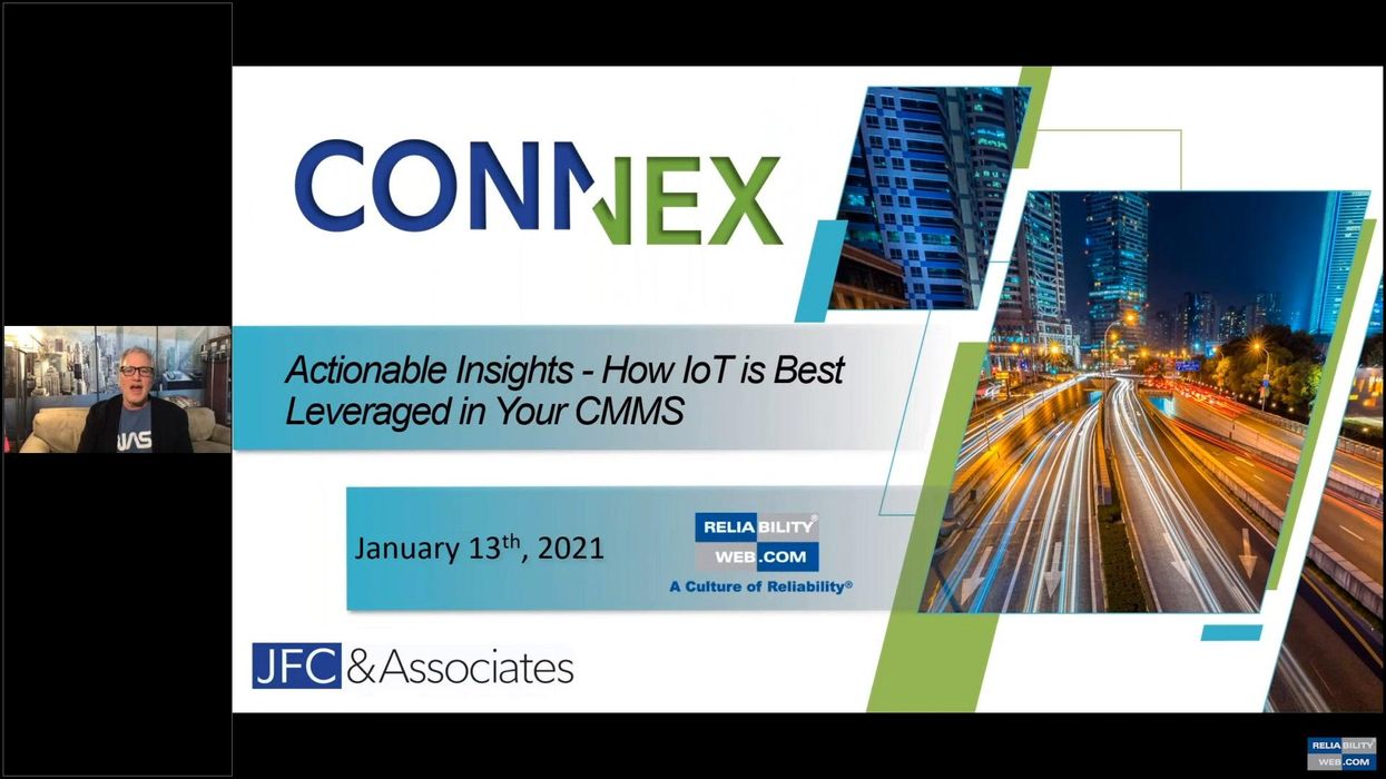 Actionable Insight: How IoT Is Best Leveraged within Your CMMS/EAM Platform