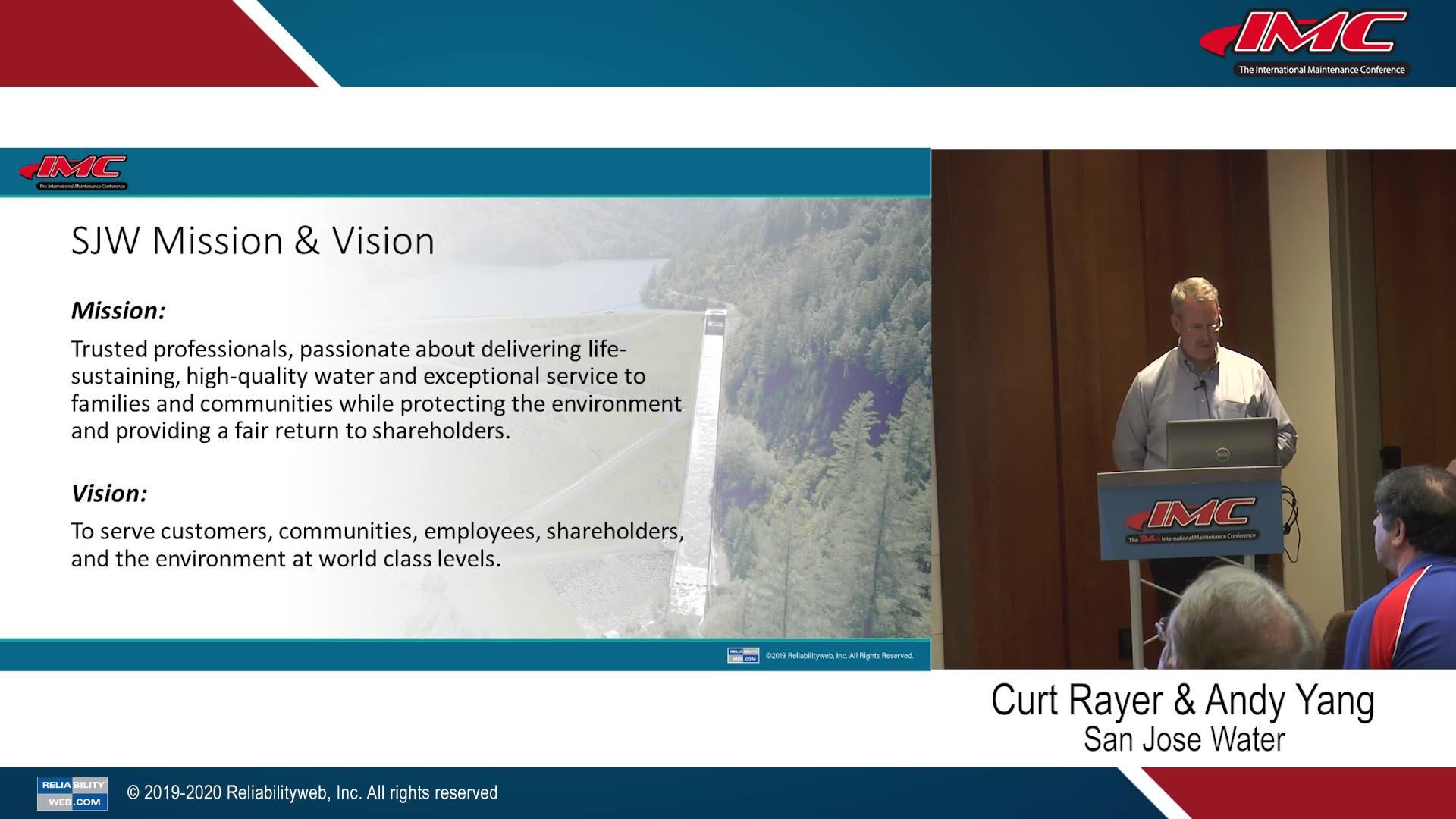 Uptime Award Winner: Best REM Program - San Jose Water