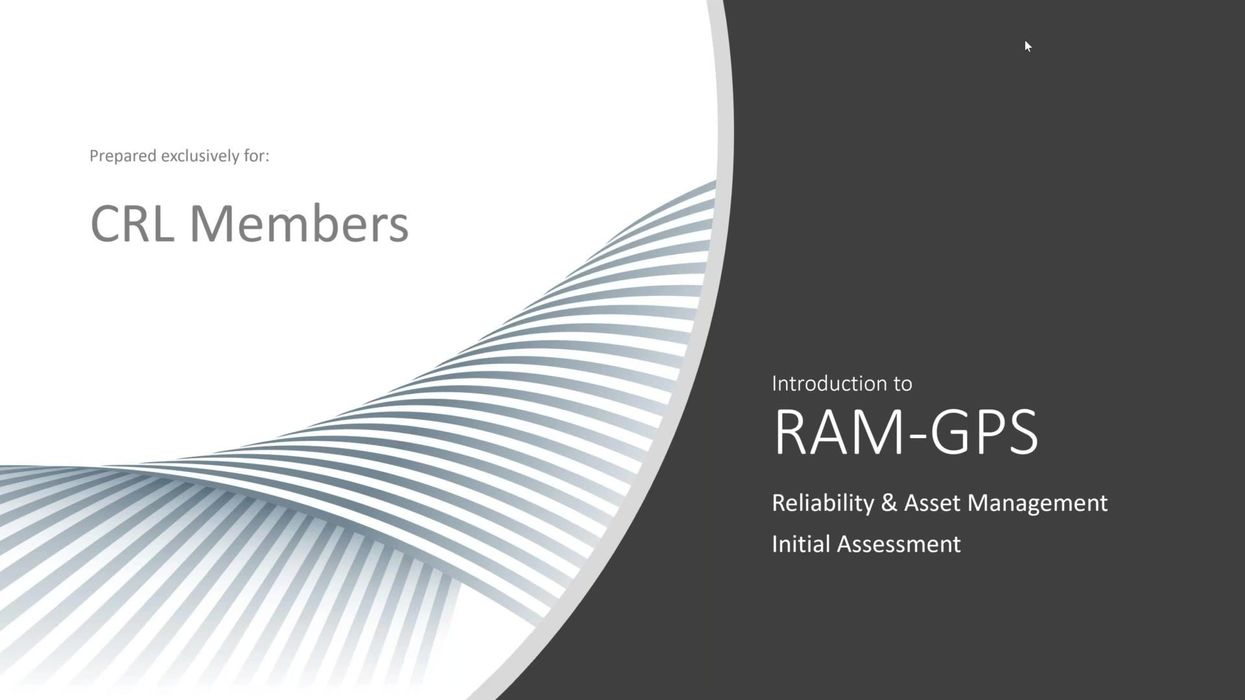RAM-GPS Assessment Tool Overview