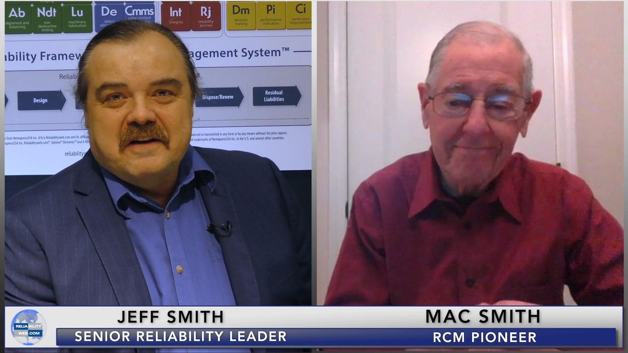 Featured Reliability Leader Interview: “Mac” Smith