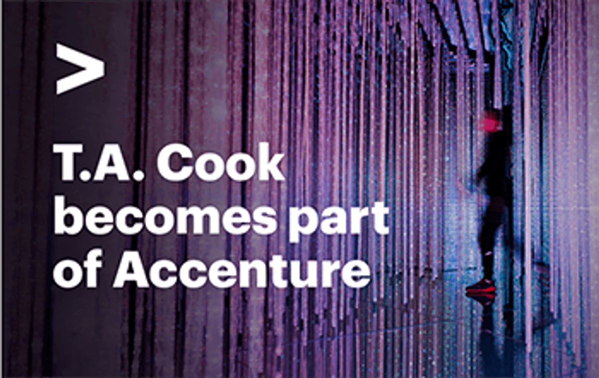 Accenture Acquires T.A. Cook