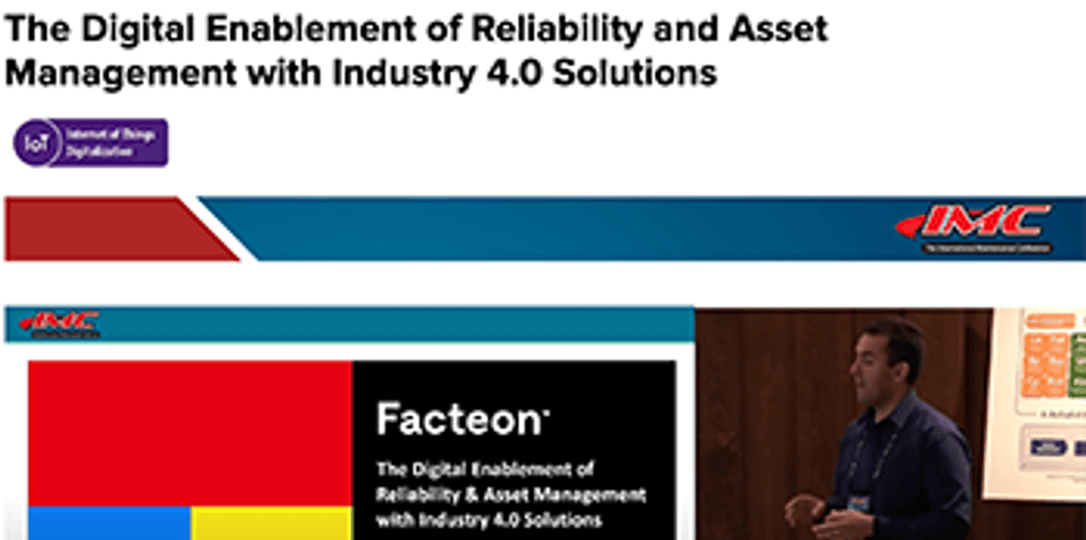 Reliabilityweb The Digital Enablement of Reliability and Asset ...