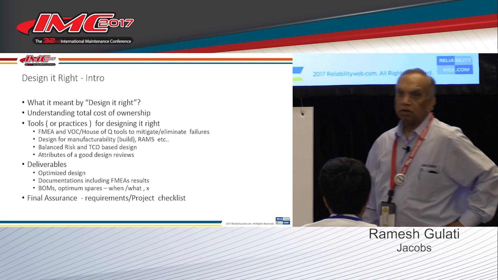 Right 2 Design for Reliability [DfR]: The 10 Rights of Asset Management