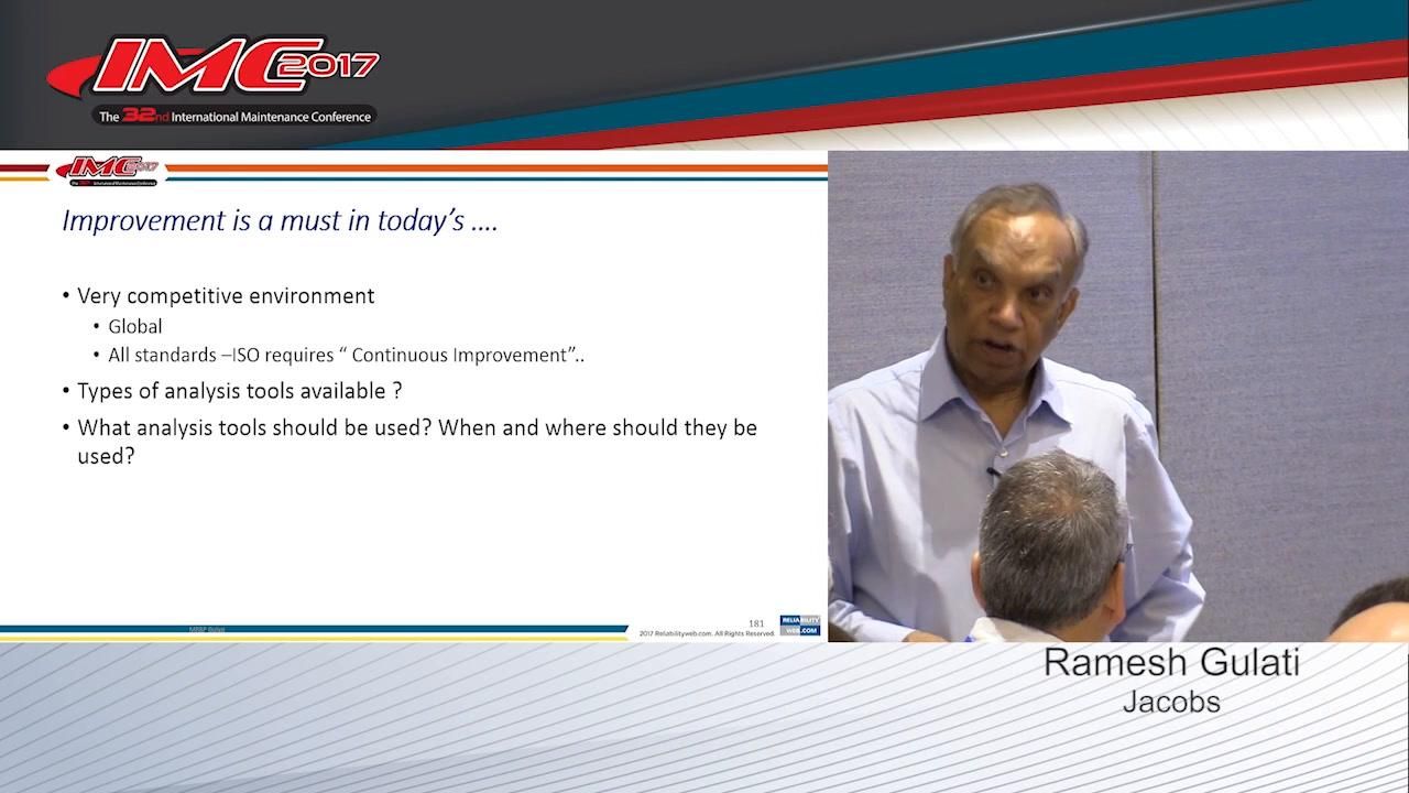 Right 8 Improve or Modify for Reliability: The 10 Rights of Asset Management