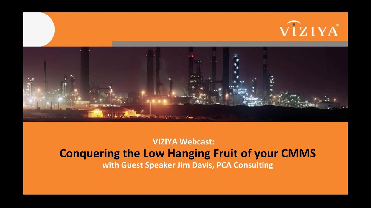 Conquering the Low Hanging Fruit of Your CMMS