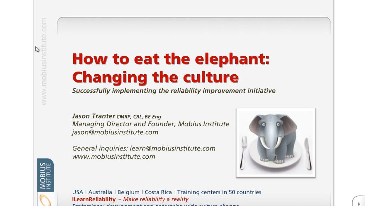 How to Eat the Reliability Elephant…Three Ways to Fail (and One Way to Succeed) (Part 1)