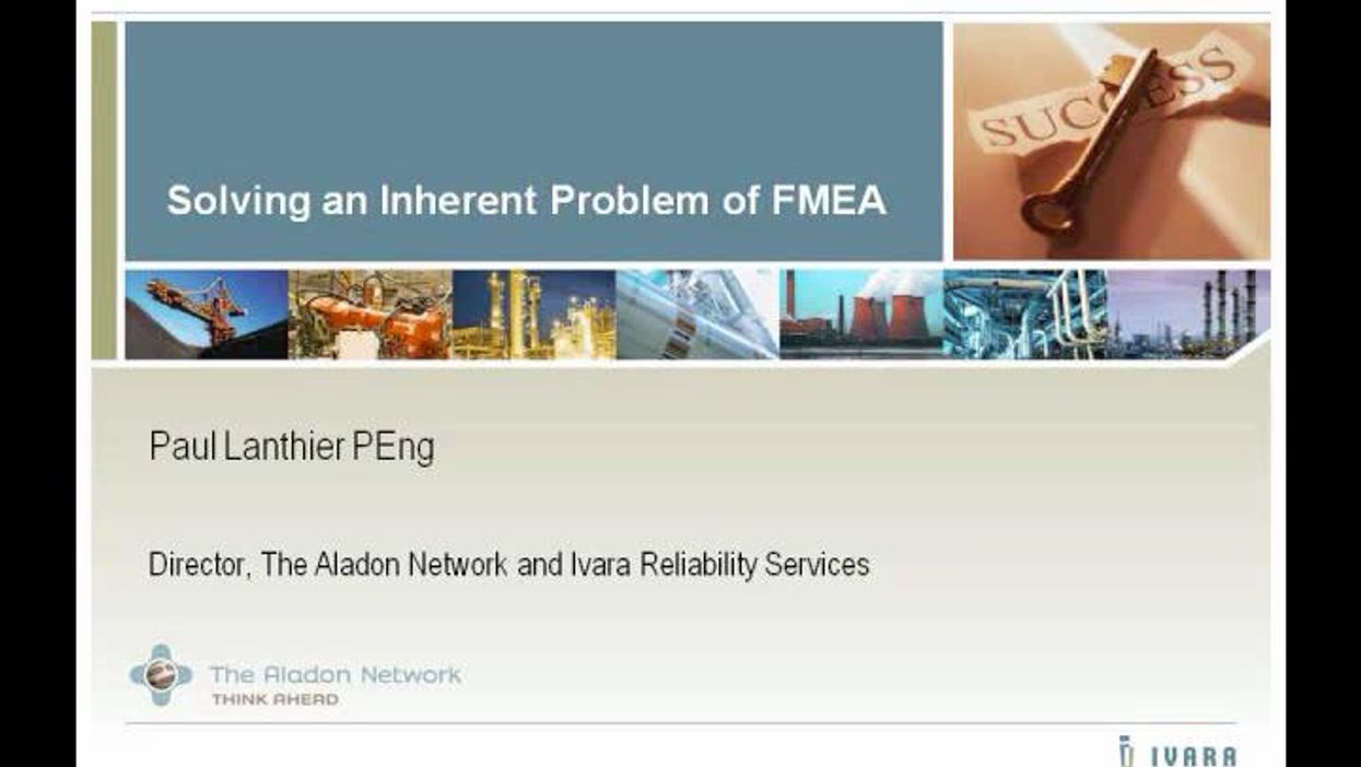 Solving an Inherent Problem of FMEA