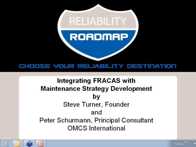 Integrating FRACAS with Maintenance Strategy Development