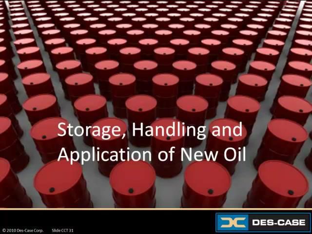 Lubricant Storage Handling