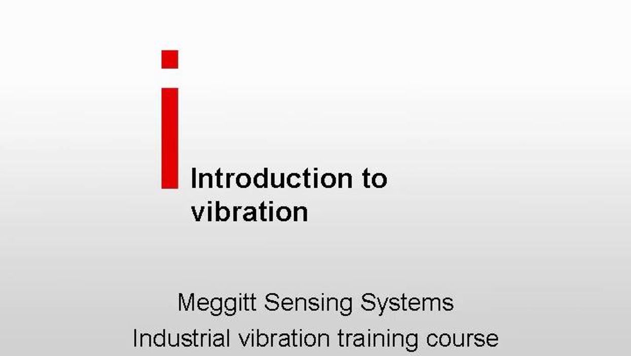 Introduction to vibration