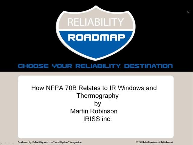 How NFPA 70B Relates to IR Windows and Thermography