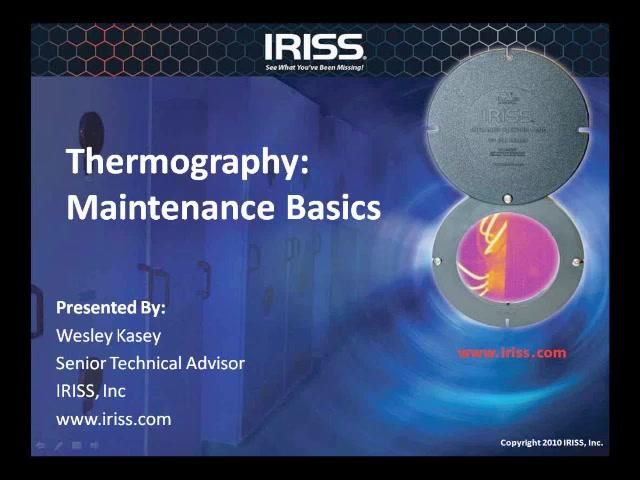 Thermography: Maintenance Basics