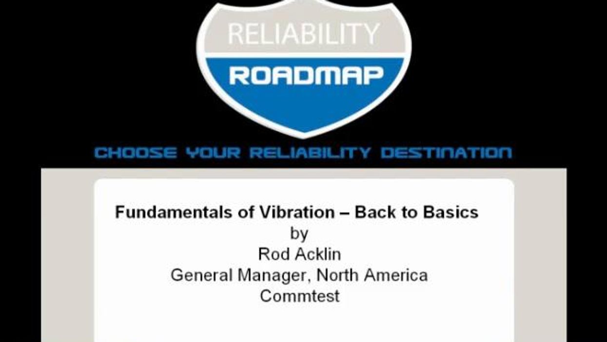 Fundamentals of Vibration – Back to Basics