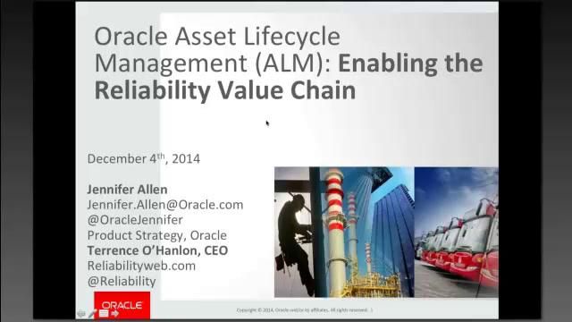 Enabling The Reliability Value Chain