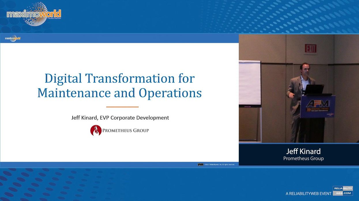 Digital Transformation for Maintenance and Operations