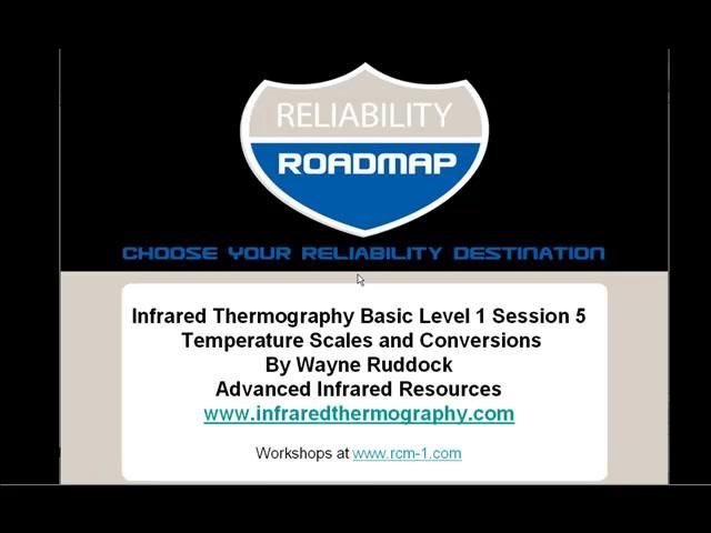 Infrared Thermography Basic Level 1 Session 05