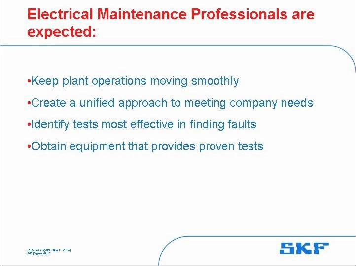 Finding Electrical Failure Modes of Rotating Machinery with Electrical Testing Mechanisms