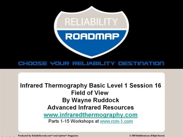 Infrared Thermography Basic Level 1 Session 16