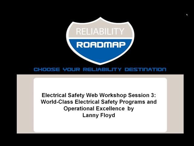 Electrical Safety Web Workshop Session 03