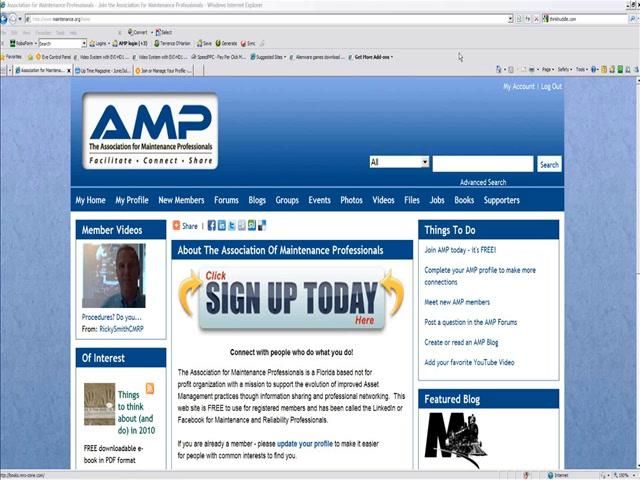 Maintenance.org Webinar: How To Edit Your Profile