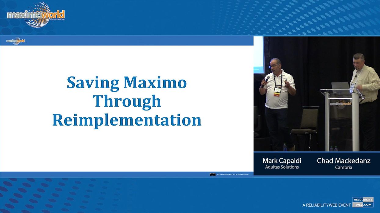 Saving Maximo through Reimplementation
