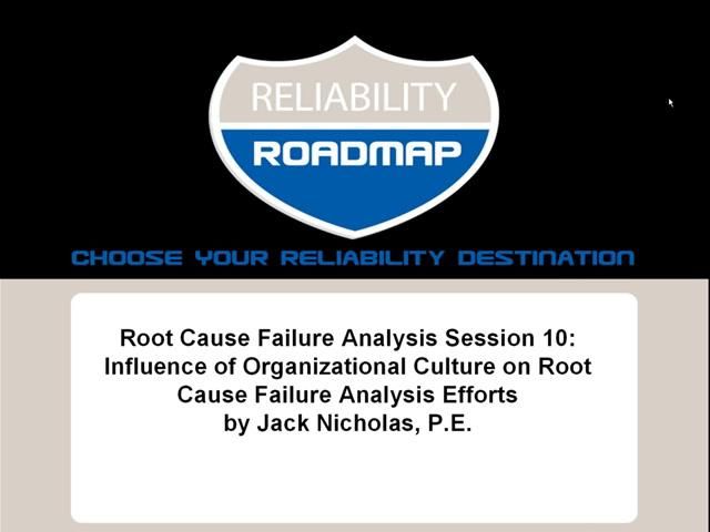 RCFA Workshop Part 10