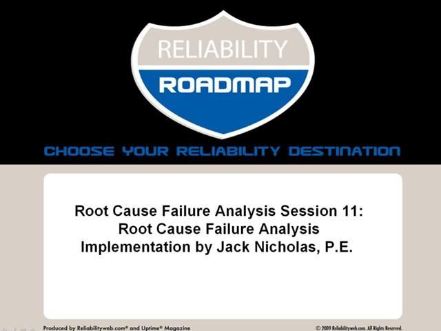 RCFA Workshop Part 11