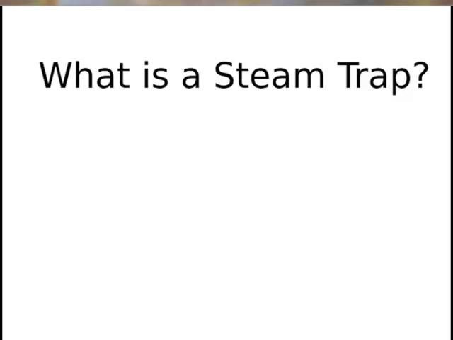 Introduction to Steam Trap Testing