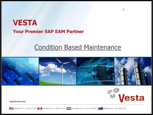 Condition Based Maintenance