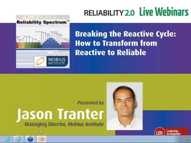 Breaking the Reactive Cycle: How to Transform From Reactive to Reliable