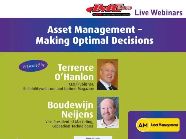 Asset Management - Making Optimal Decisions
