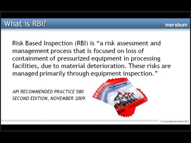 Sustaining a Risk Based Inspection Program