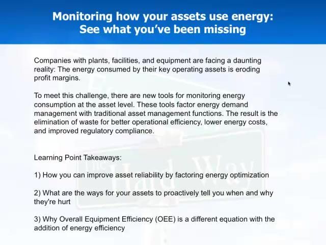 Monitoring how your assets use energy: See what you’ve been missing