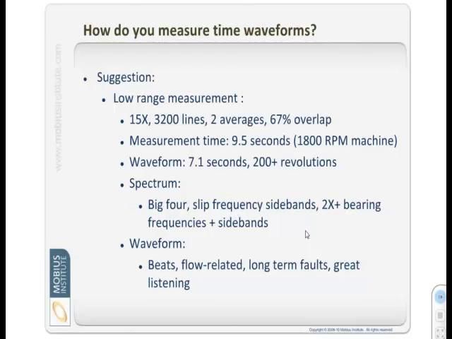 Mastering time waveform analysis: Using time waveforms to assist the diagnostic process - Part Two