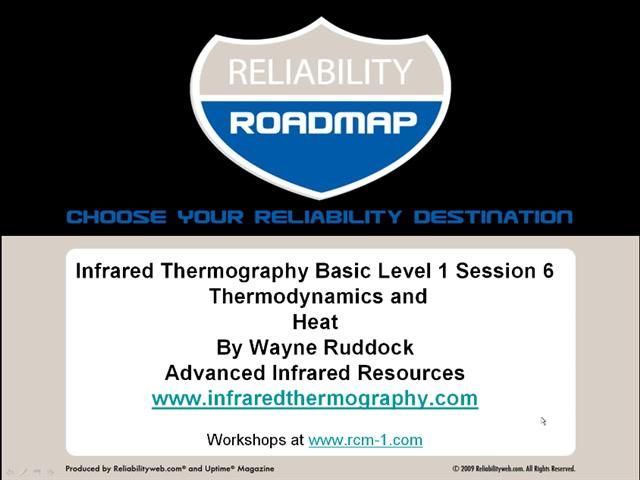 Infrared Thermography Basic Level 1 Session 06